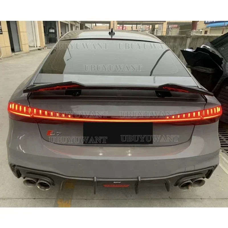 Alerón maletero carbono Audi A7 S7 RS7 C8 tuning - imagen 2