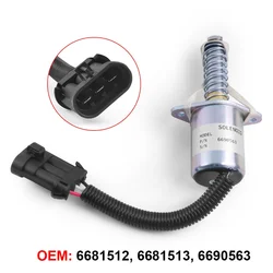 Electrovalvula bloqueo tracción Bobcat S150 S160 S185 753 763 – 6681513