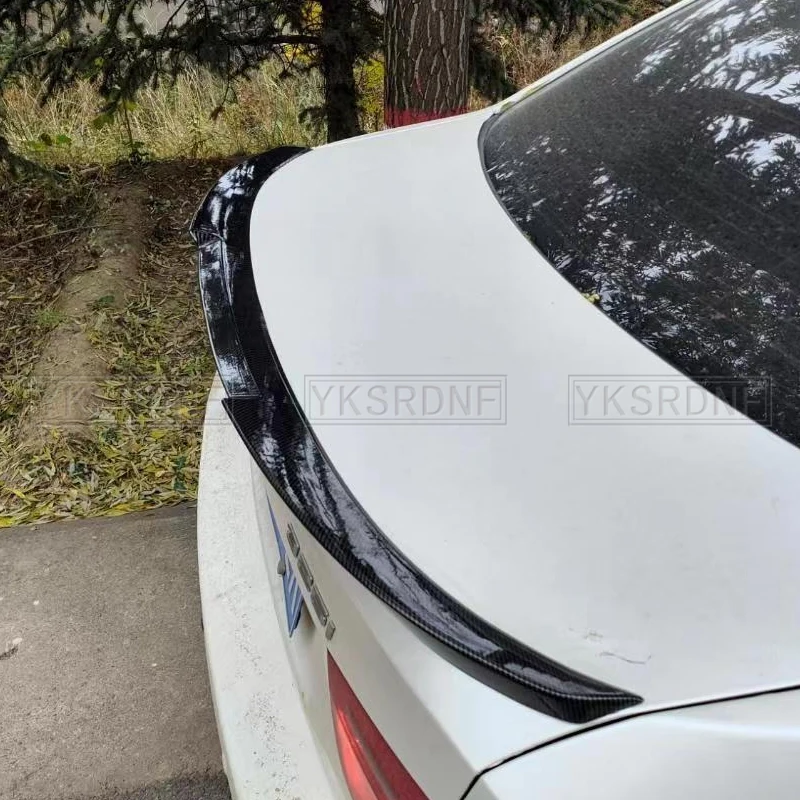 For BMW 3 Series 320i 320d E90 2005--2011 High Quality ABS Plastic M4 Style Rear Trunk Spoiler Trunk Cover Wing Car Accessories - imagen 3