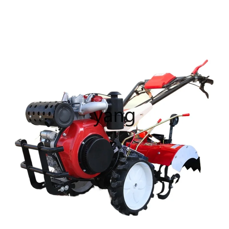 Cultivador rotativo diésel de tracción 4x4 para suelo agrícola - imagen 2
