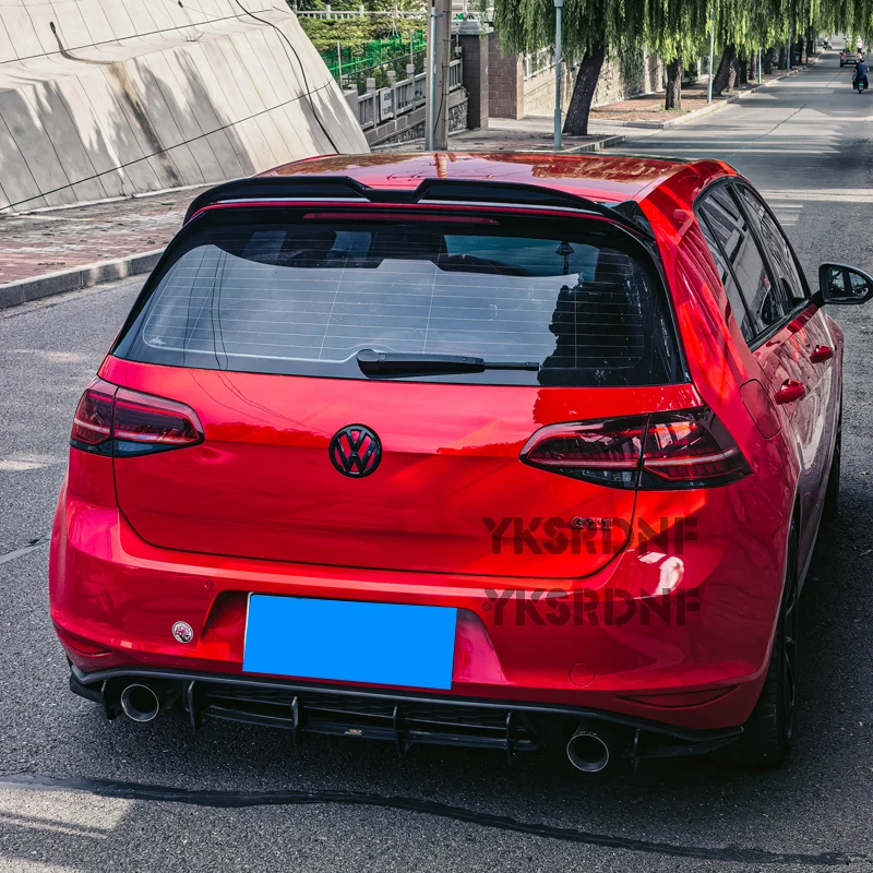 Alerón de techo Volkswagen Golf 7 GTI y R – extensión cubierta - imagen 4