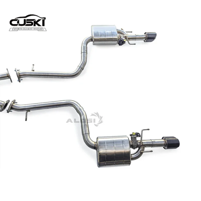 Escape de titanio protector térmico Porsche 911 992 3.0T 2019-2023 - imagen 3
