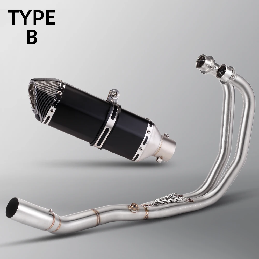 Escape Racing-S 370mm con dB Killer Yamaha YZF R3 R25 MT03 2015-2024 - imagen 4