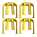 4pcs yellow