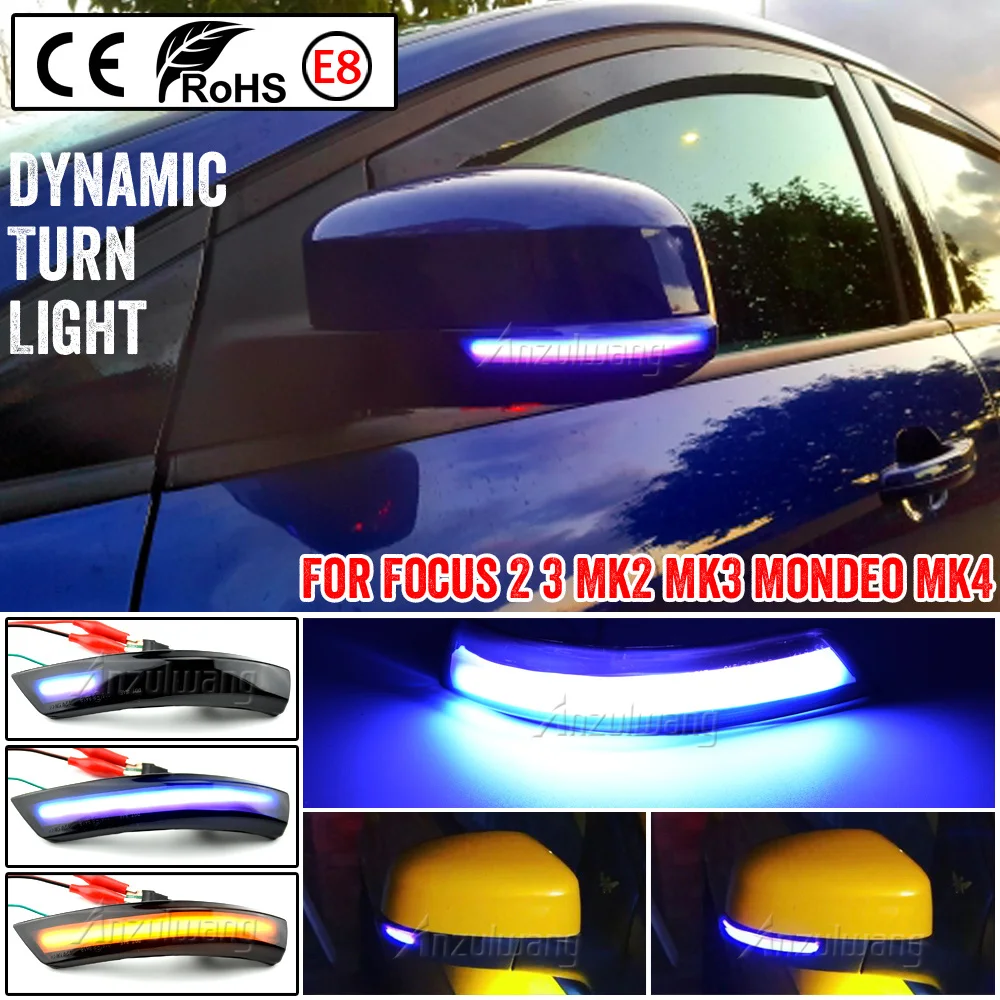 Intermitente dinámico de retrovisor Ford Focus II/III y Mondeo IV - imagen 4