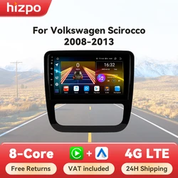 Autoradio Hizpo Octa Core para VW Scirocco 2008-2013 con CarPlay