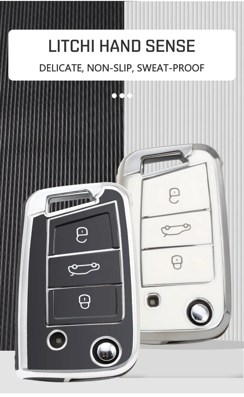 Detalle de la cubierta para mando de coche
