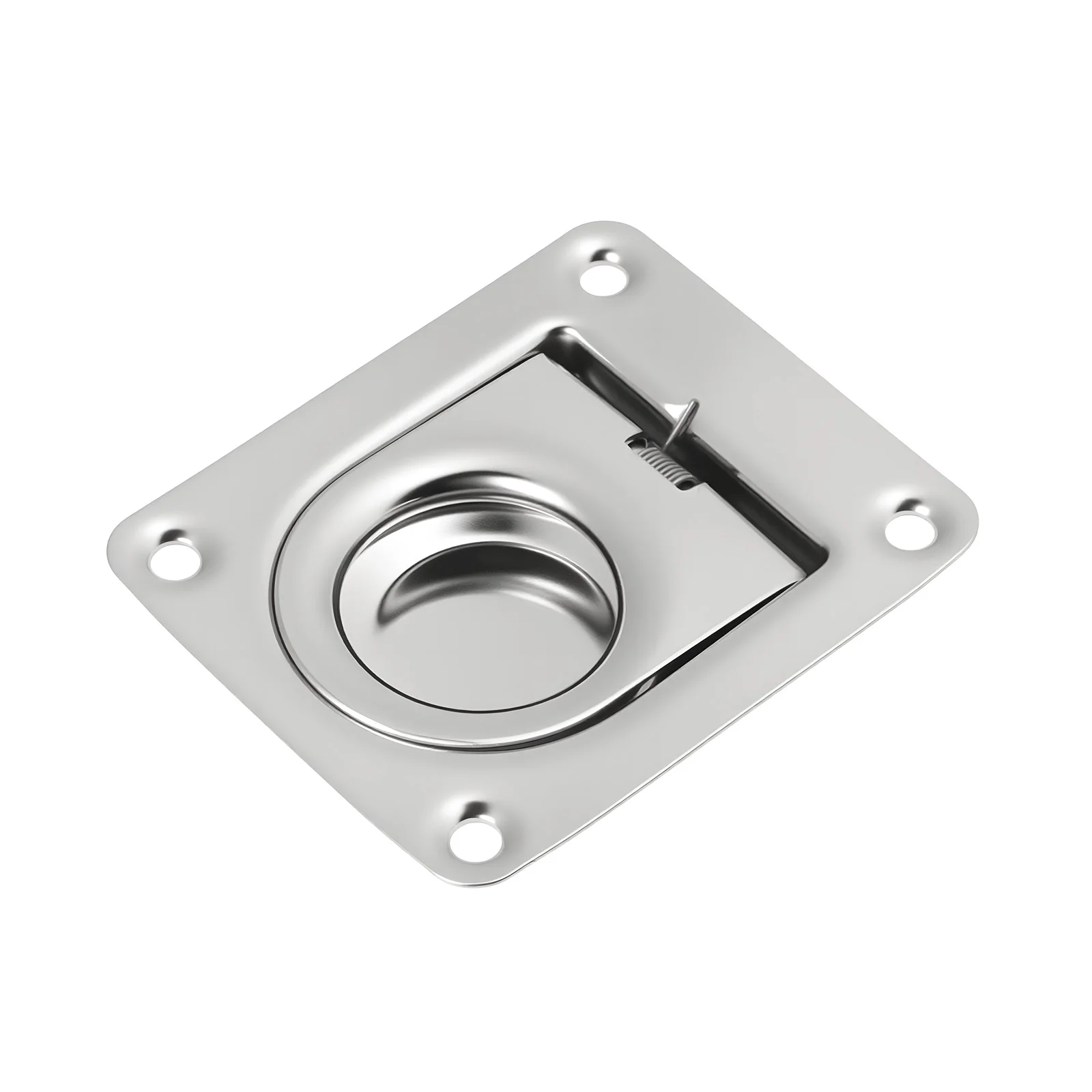 Manija anillo tracción acero inoxidable barco yate elevación al ras - imagen 4