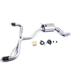 Escape cat-back deportivo con válvula para VW Scirocco 1.4/2.0 T
