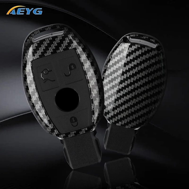 Funda de llave Mercedes-Benz en ABS de fibra de carbono – CLA - imagen 4