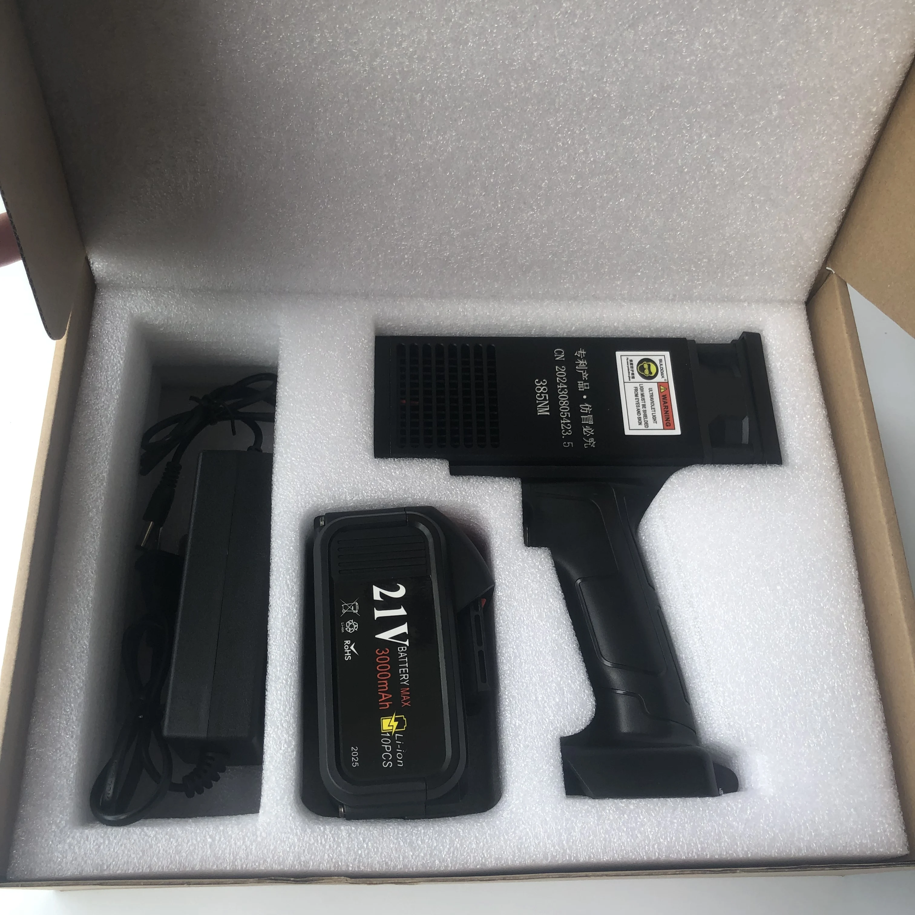 Lámpara UV LED portátil para detectar defectos en pintura de automóvil