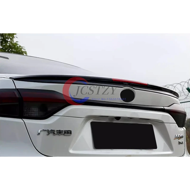 Para Toyota Corolla Spoiler 2019 2020 2021 2022 ABS material plástico sin pintar ala trasera maletero cubierta de maletero estilo de coche - imagen 3