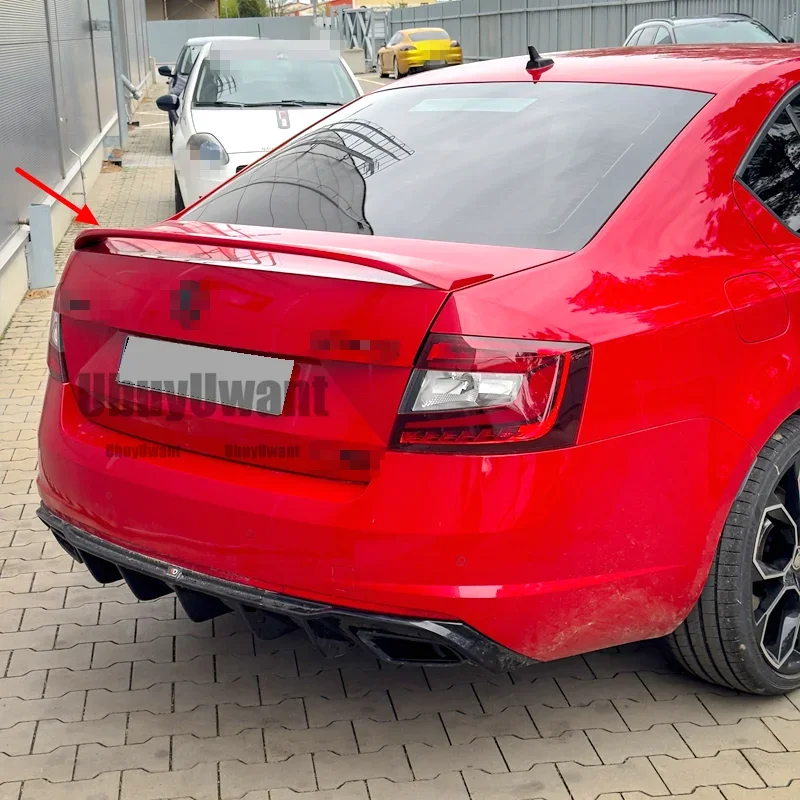 Alerón de maletero ABS sin pintar para Škoda Octavia 2014-2018 - imagen 2