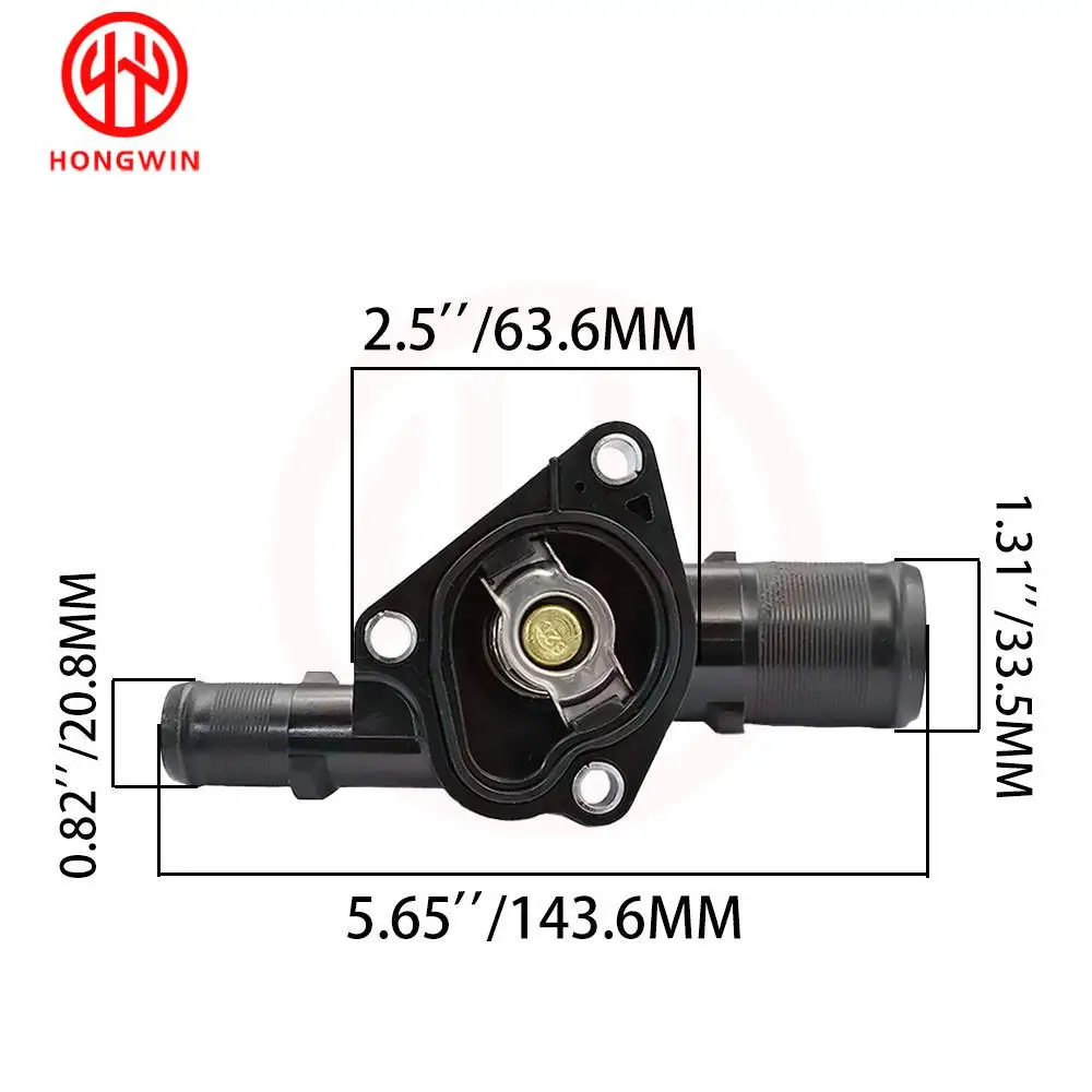 Carcasa del termostato 8200660882 para Dacia Logan, Sandero y Kangoo - imagen 2