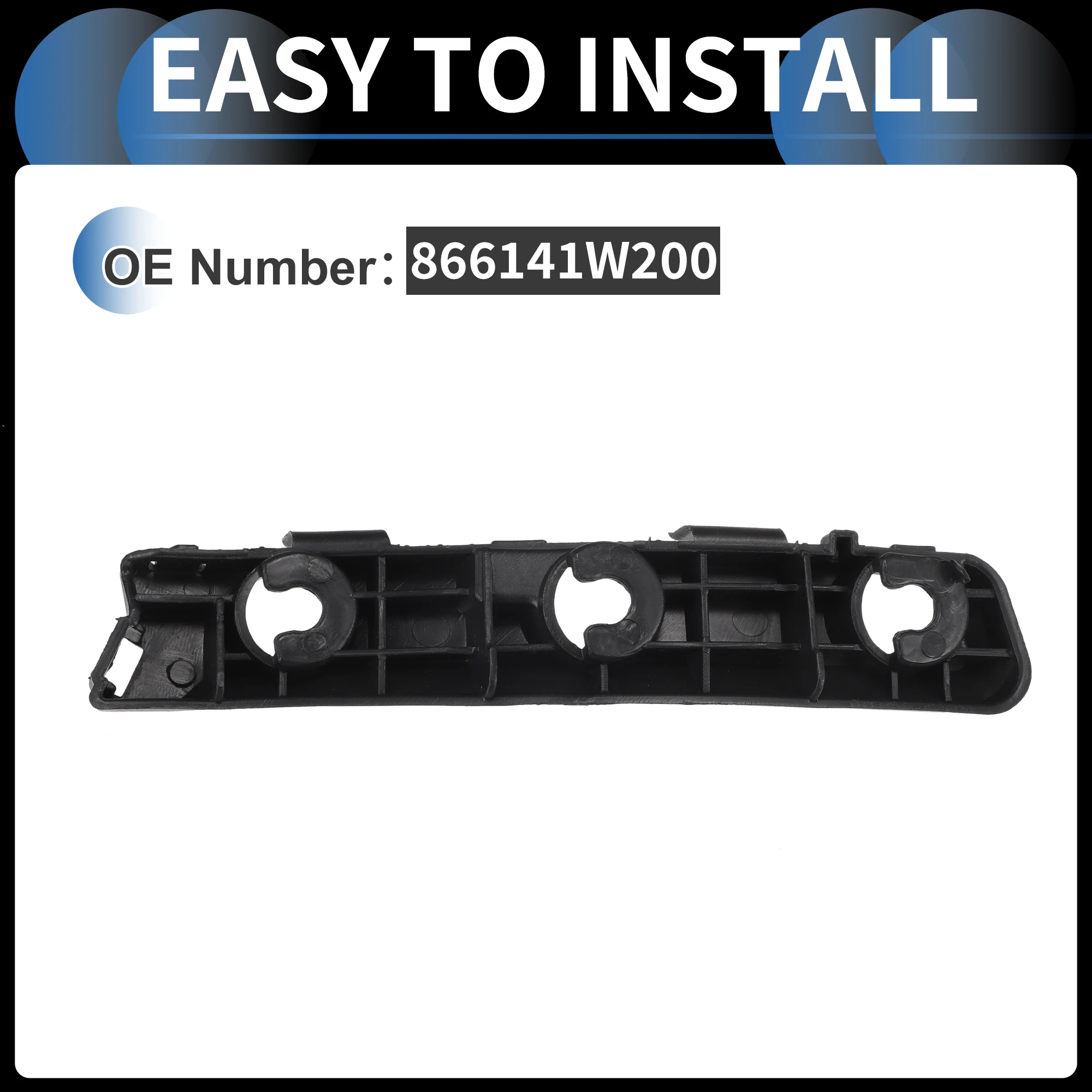 UXCELL 866141W200 soporte parachoques trasero derecho – Kia Rio - imagen 3