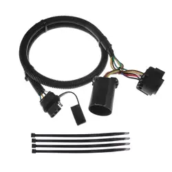 Arnés eléctrico 4 vías, 12 V, para remolque con conector de 7 vías