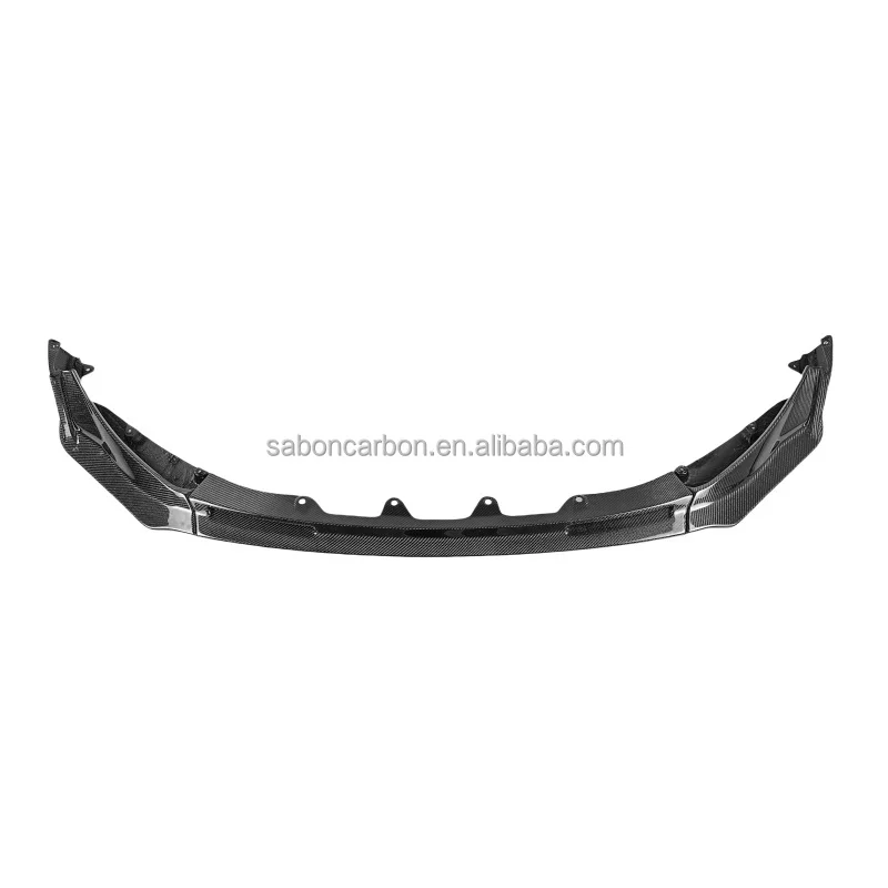 Labio delantero de fibra de carbono V para BMW M3 G80/M4 G82 G83