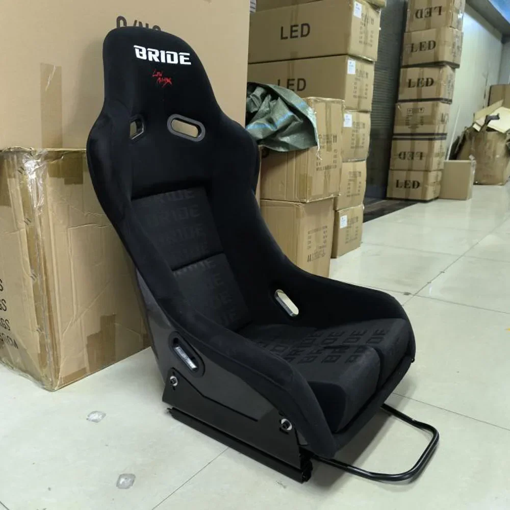 Mando de ajuste de asiento RACING en fibra de carbono JDM