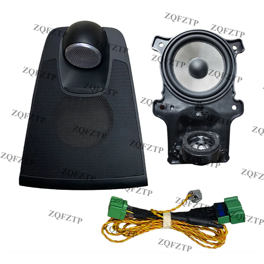 Cubierta de altavoz central en color plata para Volvo XC60