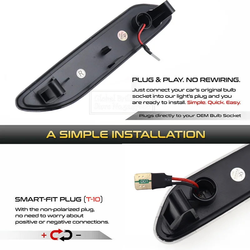 Conector Smart-Fit para conexión directa al casquillo original