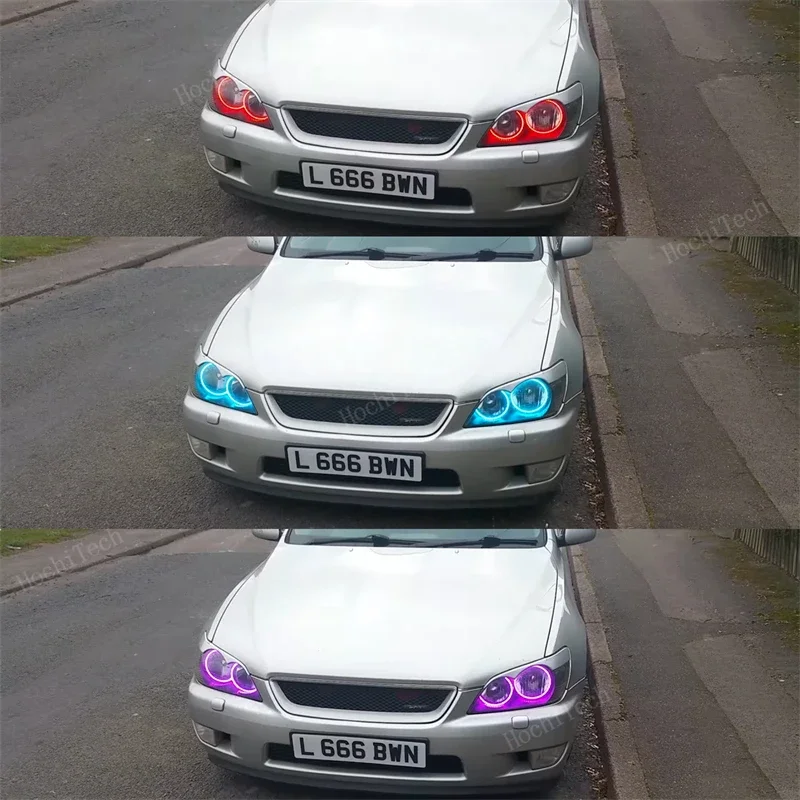 Anillos Halo LED RGB con luz diurna DRL – Lexus IS200 IS300 - imagen 5
