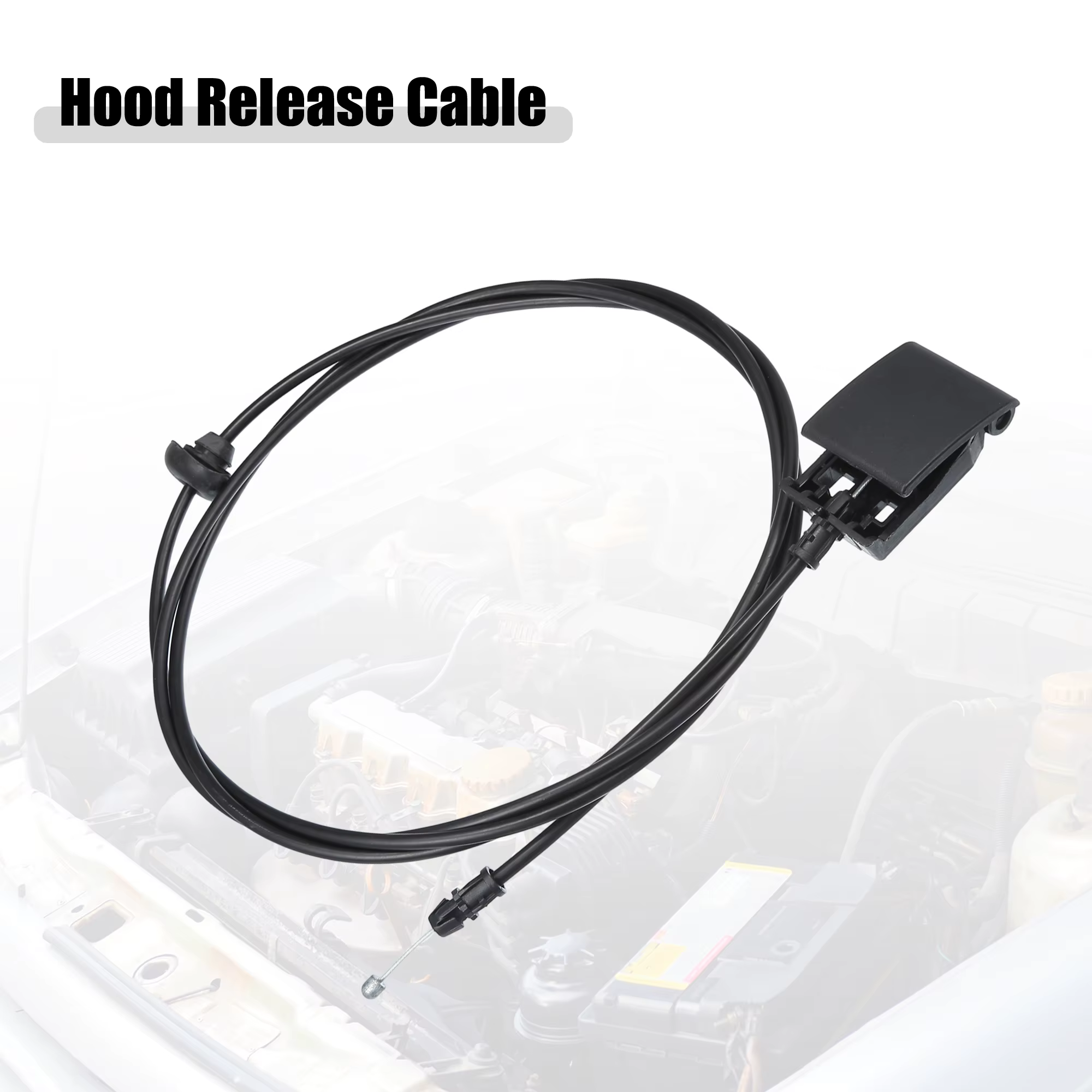 UXCELL 5160352AC Cable de apertura del capó Dodge Ram 2009-2010 - imagen 4