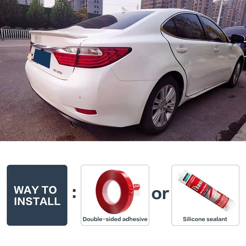 Alerón trasero cola de pato para Lexus ES (2013-2017) ABS blanco perla - imagen 4