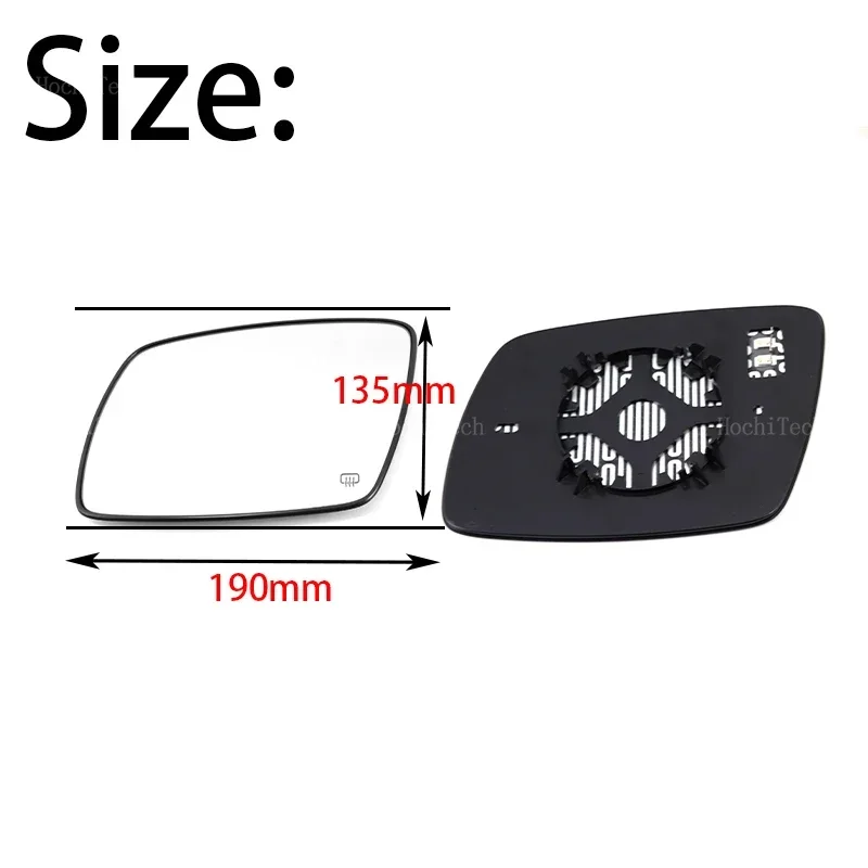 Cristal retrovisor calefactable para Dodge Journey JCUV 2009-2019 - imagen 3