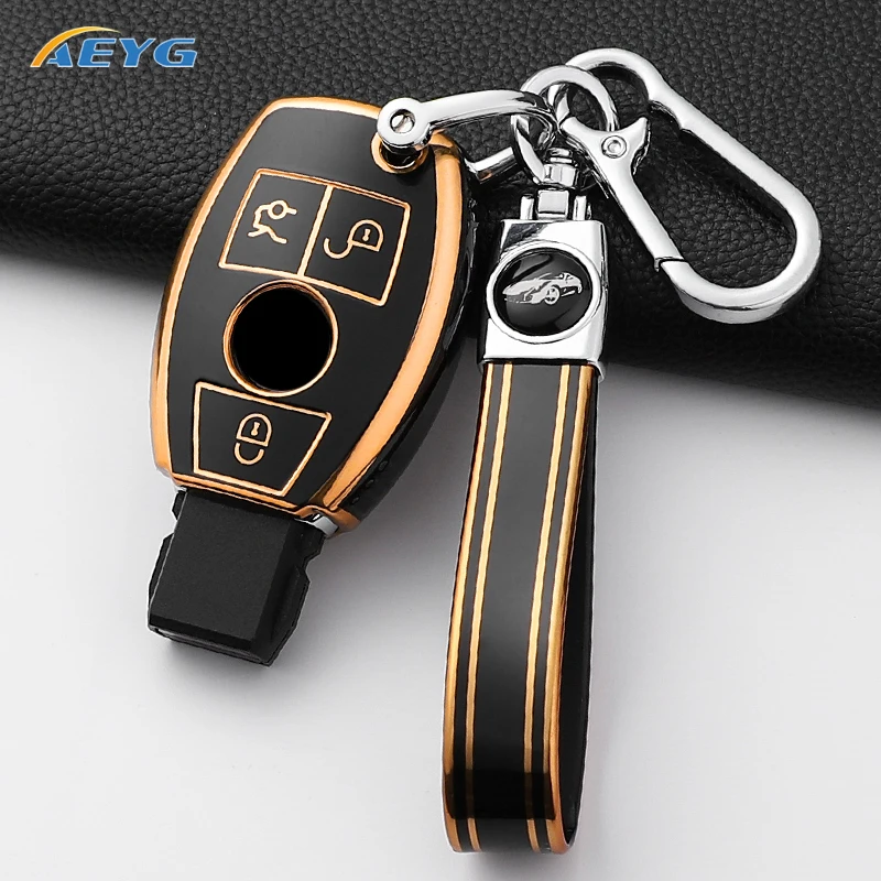 Funda llave Mercedes Benz A B C E clase W204 W205 - imagen 3