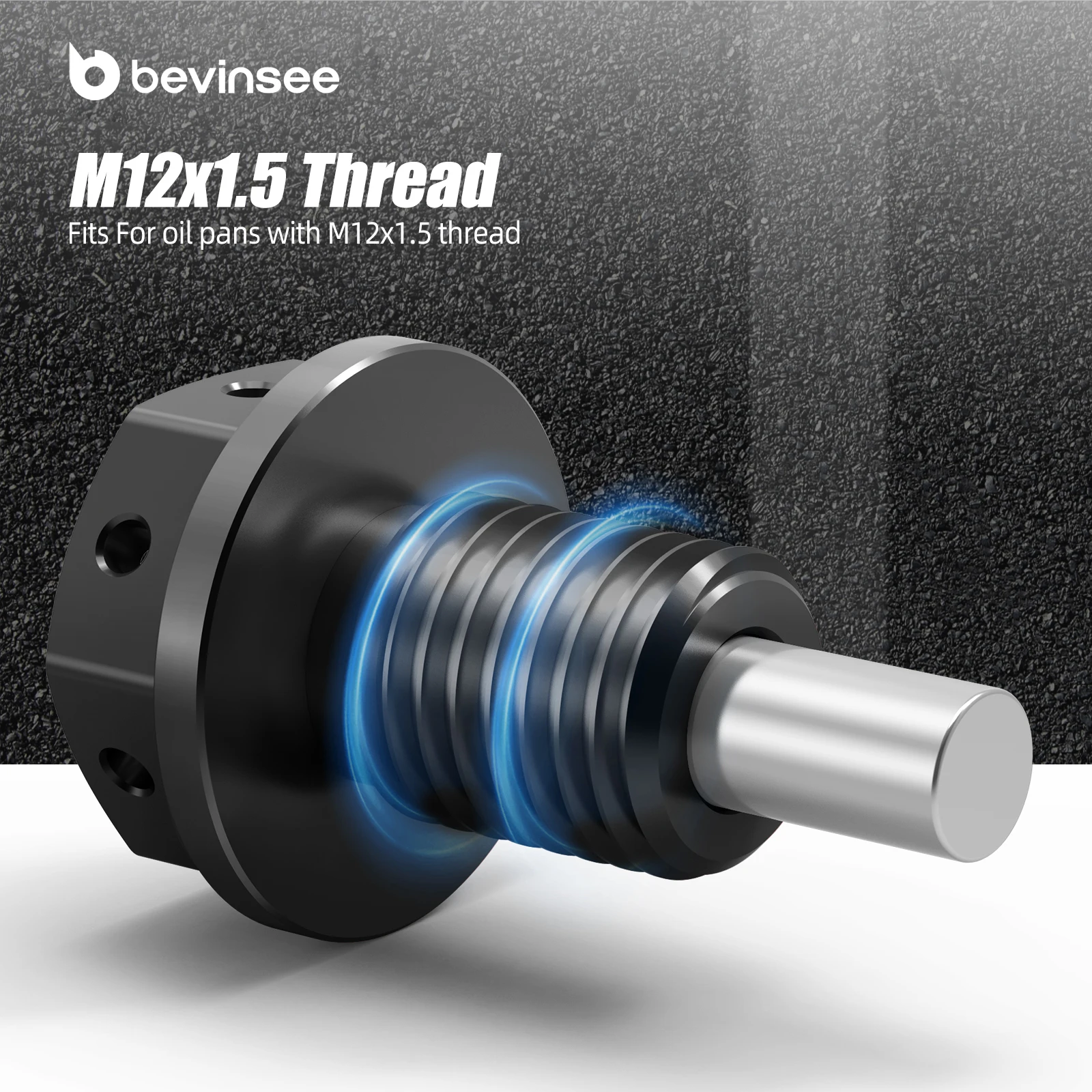BEVINSEE tapón magnético de cárter M12x1,5 para BMW y MINI - imagen 5