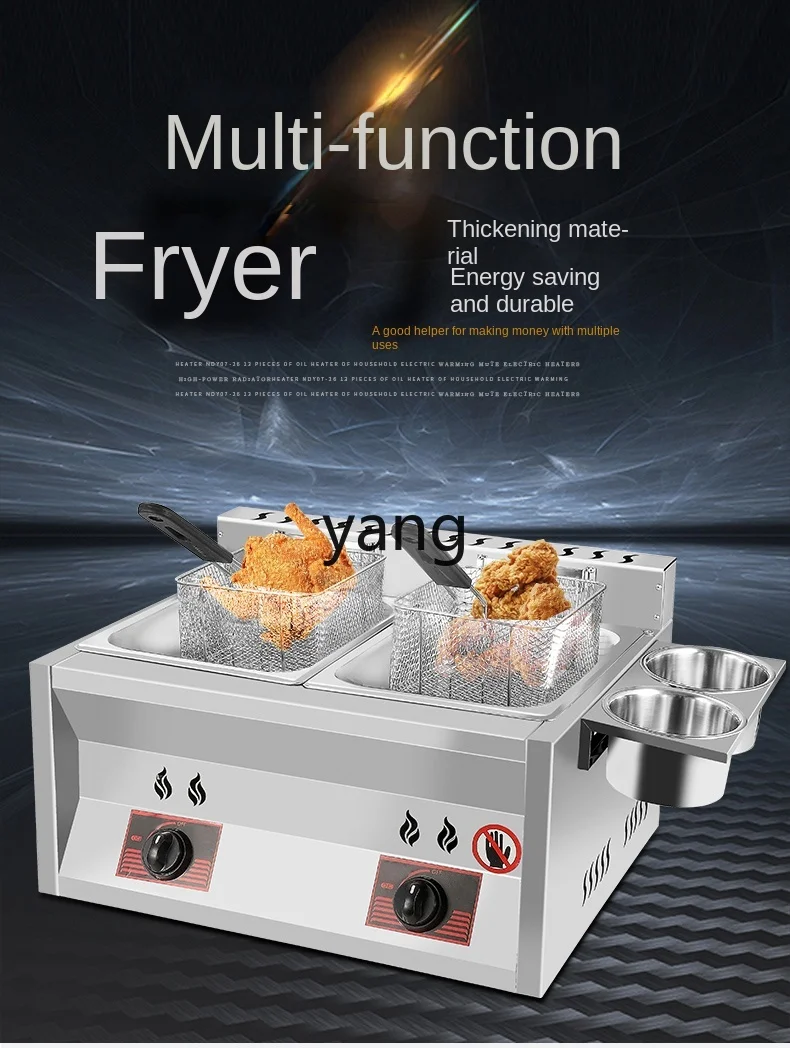 Cocina industrial de gas LHH para fideos y pollo frito - imagen 5