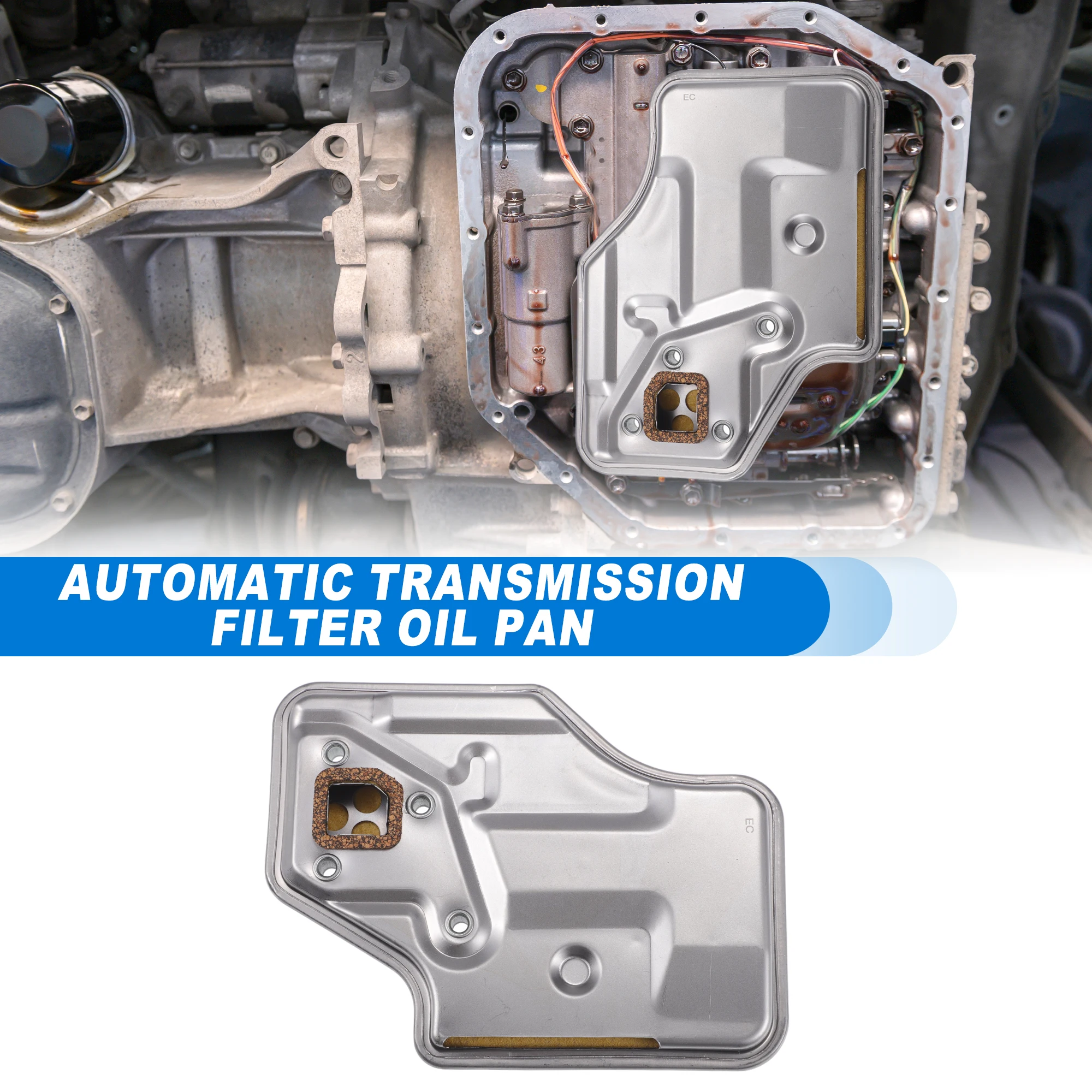 UXCELL-filtro de Fluido de Transmisión de coche F4A32-1, filtro de aceite para Mitsubishi Eclipse GST, GSX 2.0L L4 - Gas 1995 4632138010 - imagen 2