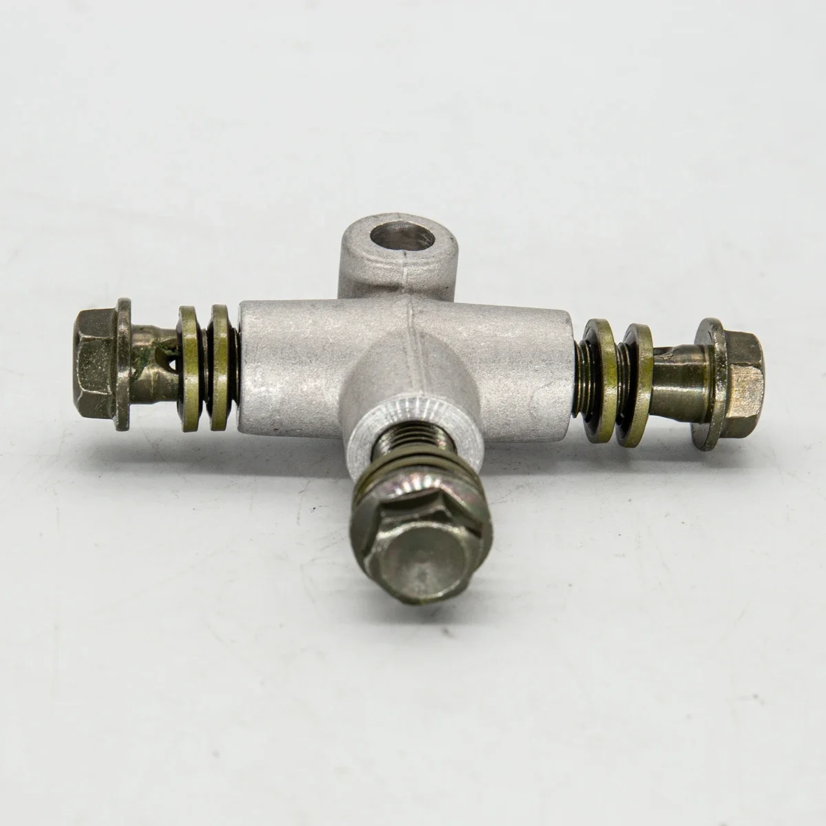 Adaptador T 3 vías freno hidráulico M10x1.25 para ATV Kart - imagen 4