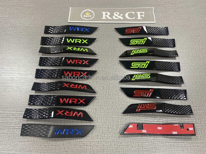 Insignias WRX STI de repuesto para Subaru