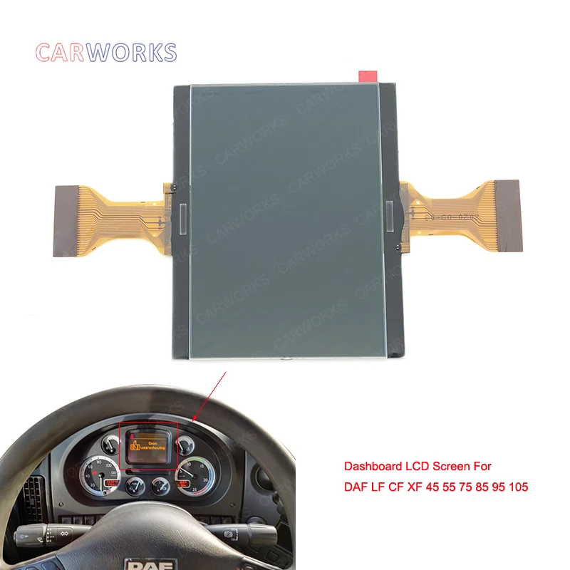 Pantalla LCD DAF LF CF XF 45-105 reparación de píxeles del velocímetro
