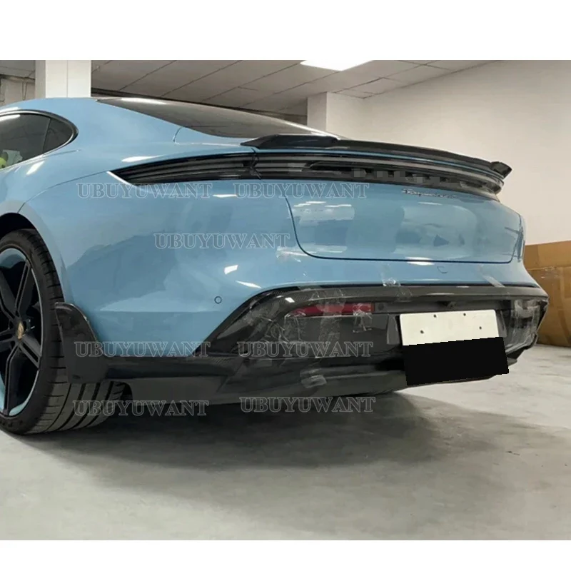 Alerón trasero FD de fibra de carbono para Porsche Taycan Turbo S - imagen 2