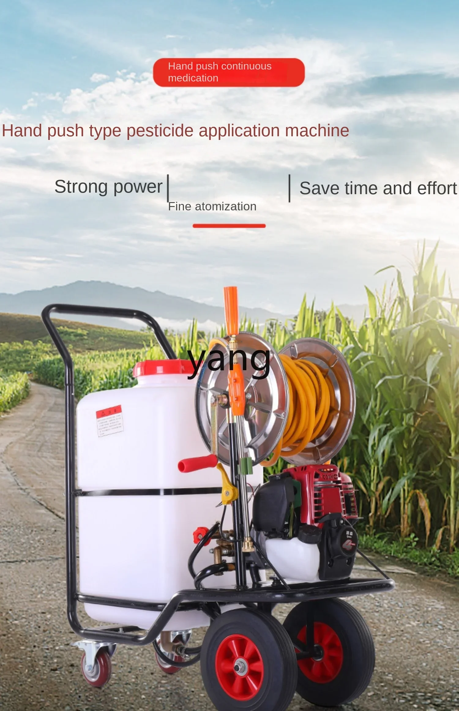 Pulverizador agrícola eléctrico CX 60 litros alta presión - imagen 5