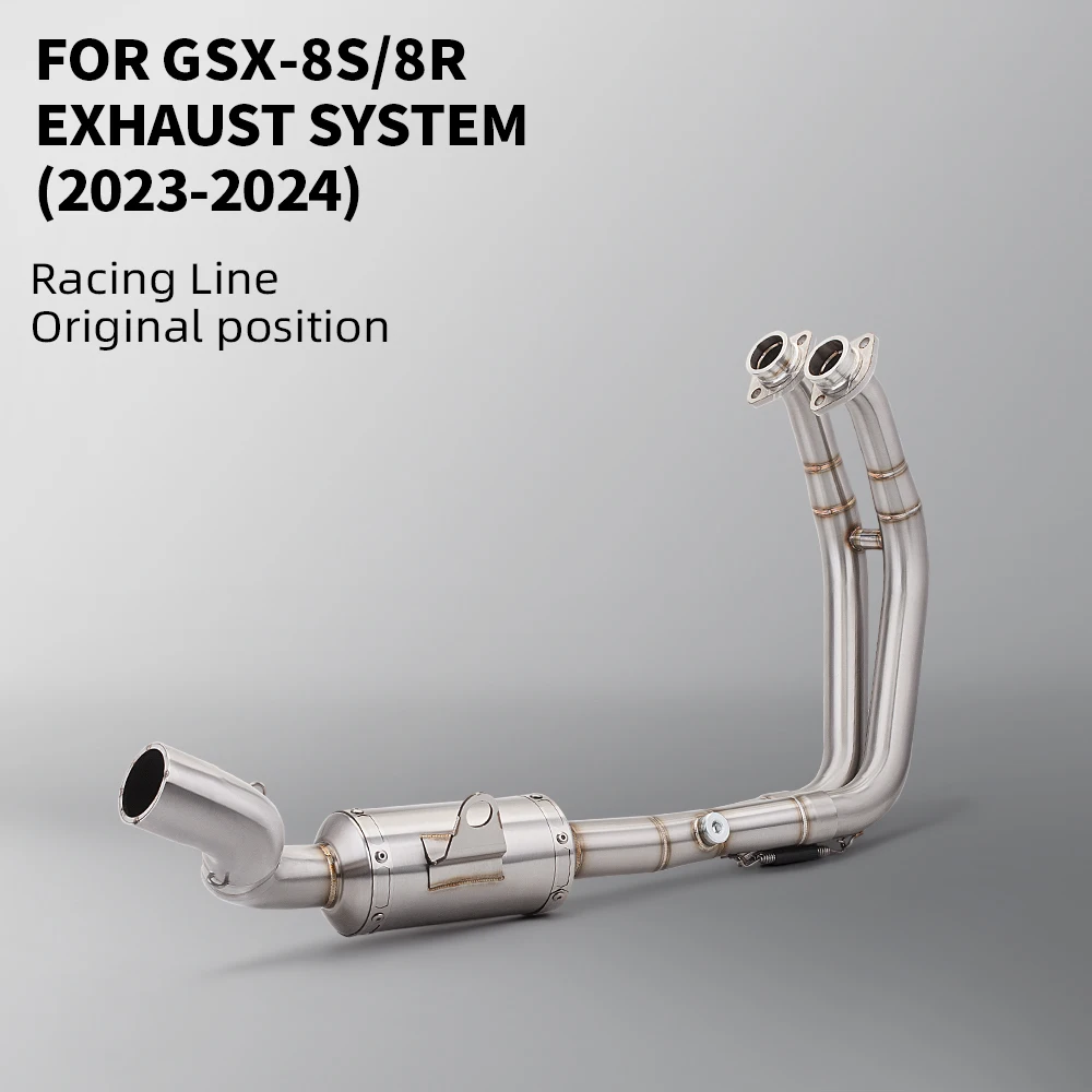 Tubo intermedio de escape Suzuki GSX-8S/GSX-8R