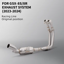 Tubo intermedio de escape Suzuki GSX-8S/GSX-8R