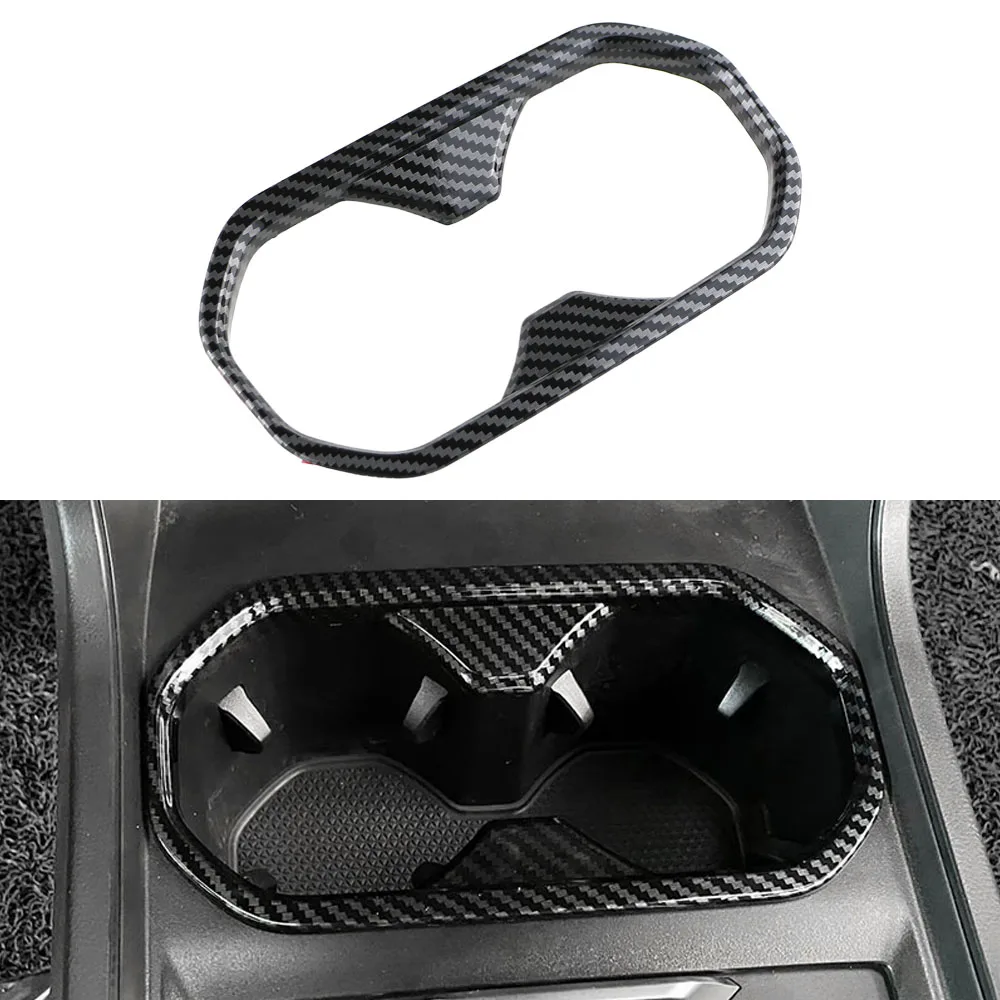 Embellecedor portavasos delantero de fibra de carbono para MG4 EV