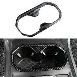 Embellecedor portavasos delantero de fibra de carbono para MG4 EV