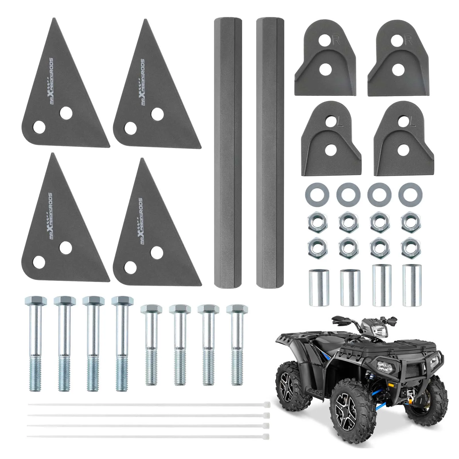 Kit nivelación 2" para Polaris Sportsman 850 y Scrambler 2009-2018 - imagen 3