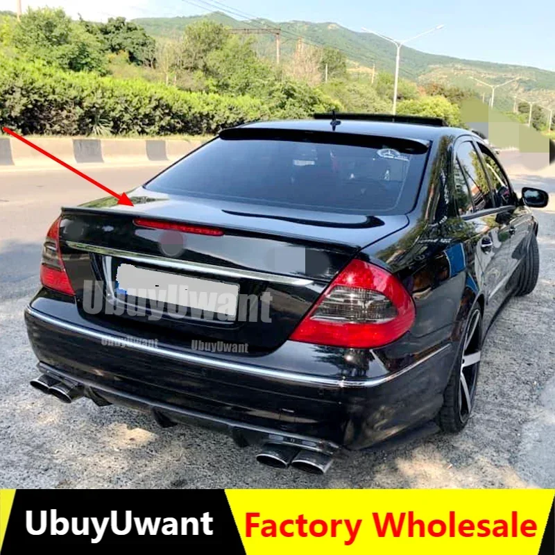 Alerón trasero carbono Mercedes Clase E W211 2003-2009