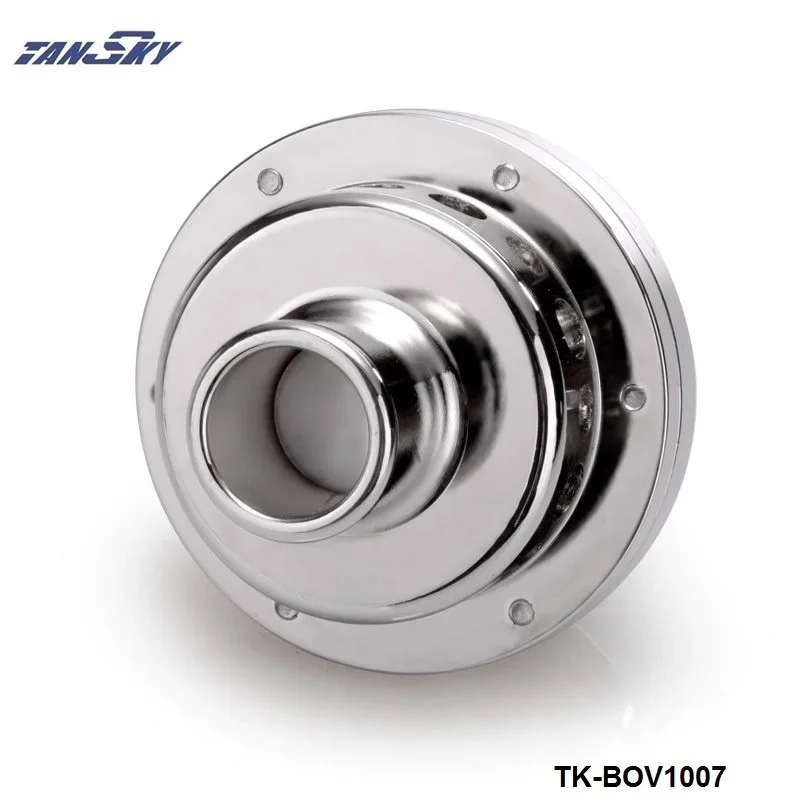 Válvula BOV1007 con acabado negro anodizado