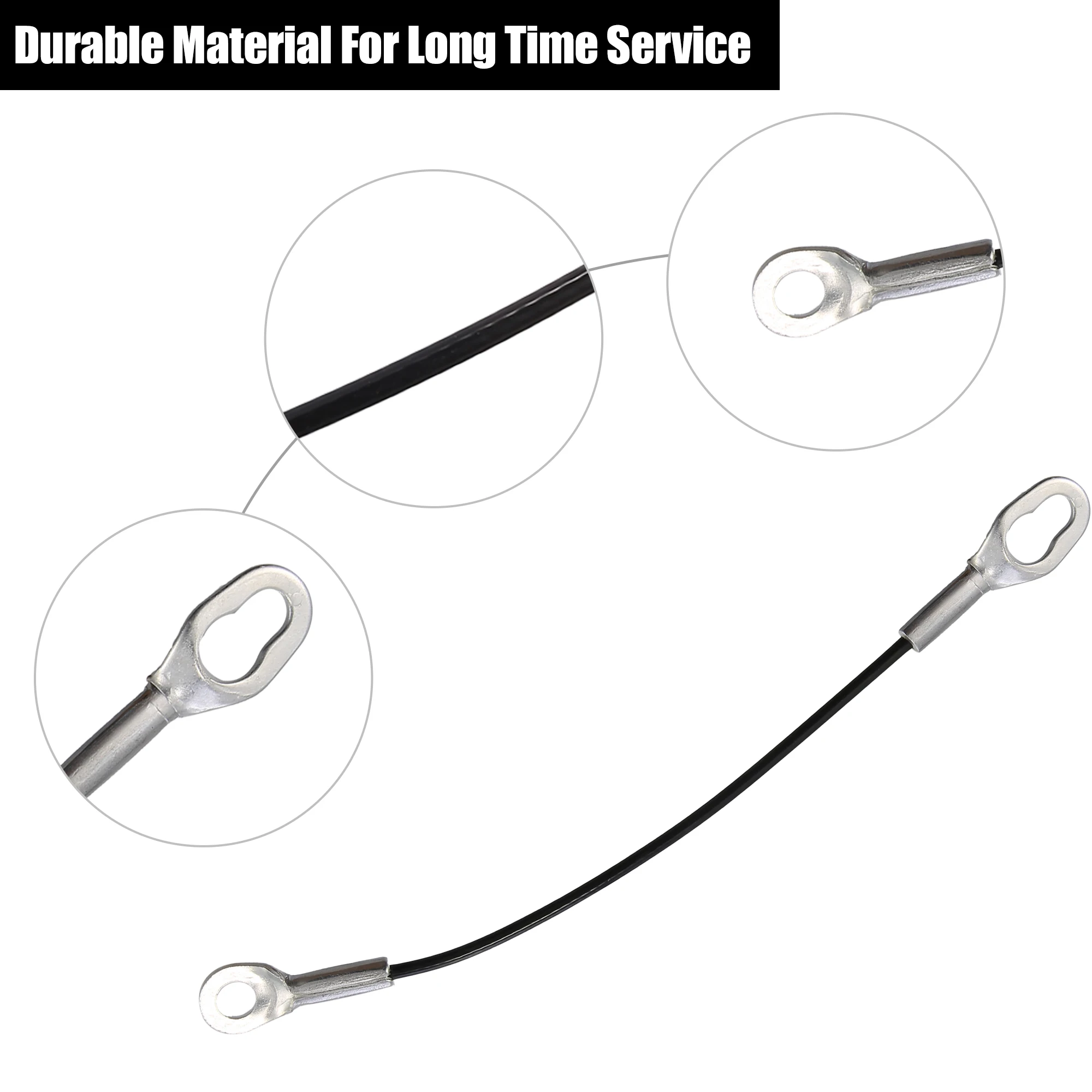 Cables soporte elevación puerta trasera X Autohaux – Toyota Hilux Vigo MK6 - imagen 3