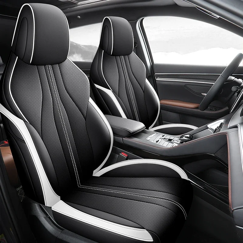 Fundas de asiento de cuero personalizadas BYD Song Plus Sealion 6 - imagen 3