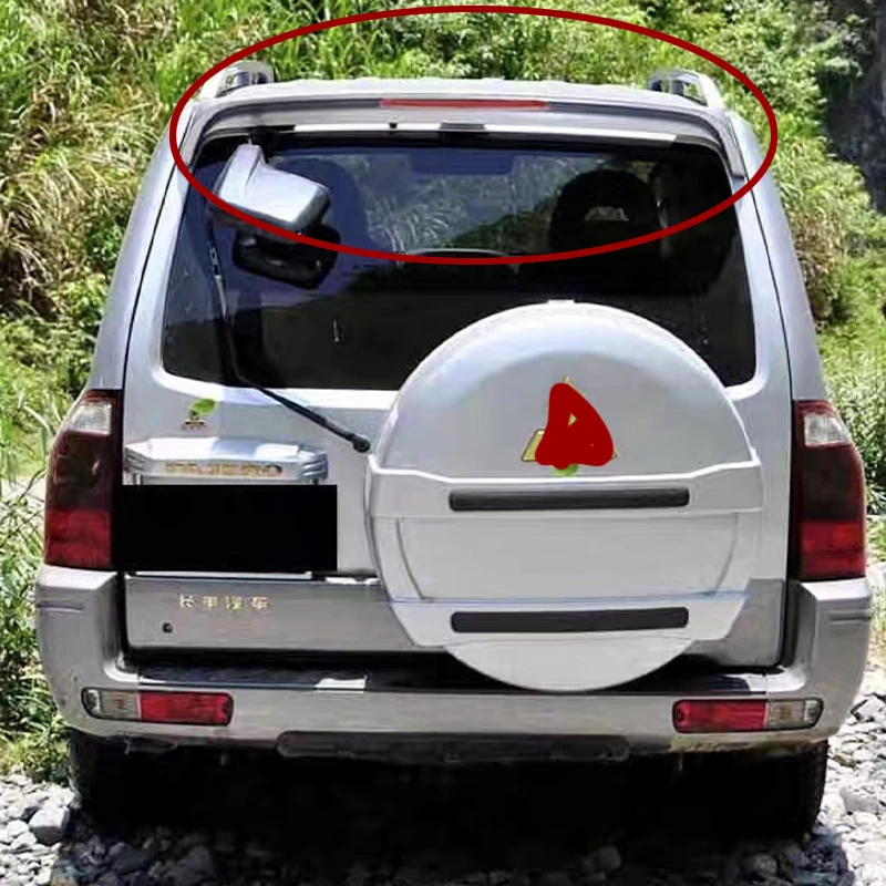 Alerón trasero de carbono para Mitsubishi Pajero V73 2004-2015