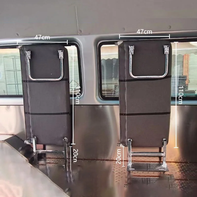 Asiento plegable de furgoneta con suspensión lateral y giro - imagen 5
