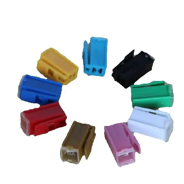 Kit fusibles de hoja para coche, varios amperajes