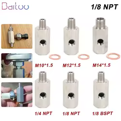 Racor en T para sensor de presión de aceite, 1/8 NPT hembra